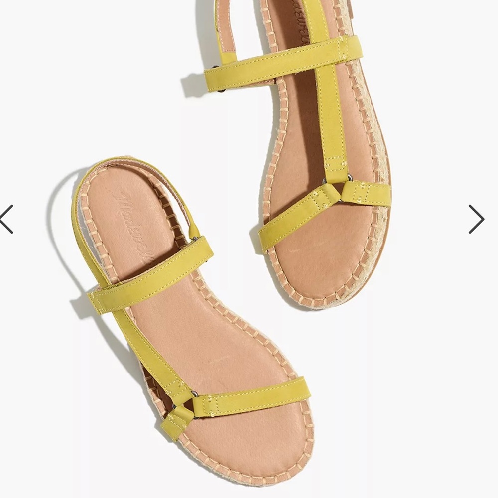 Madewell Hallie espadrille sandals NEW IN BOX